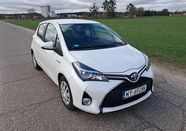 Toyota Yaris cena 42435 przebieg: 149860, rok produkcji 2016 z Góra małe 137